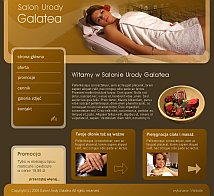 Salon Urody Galatea - wersja 1